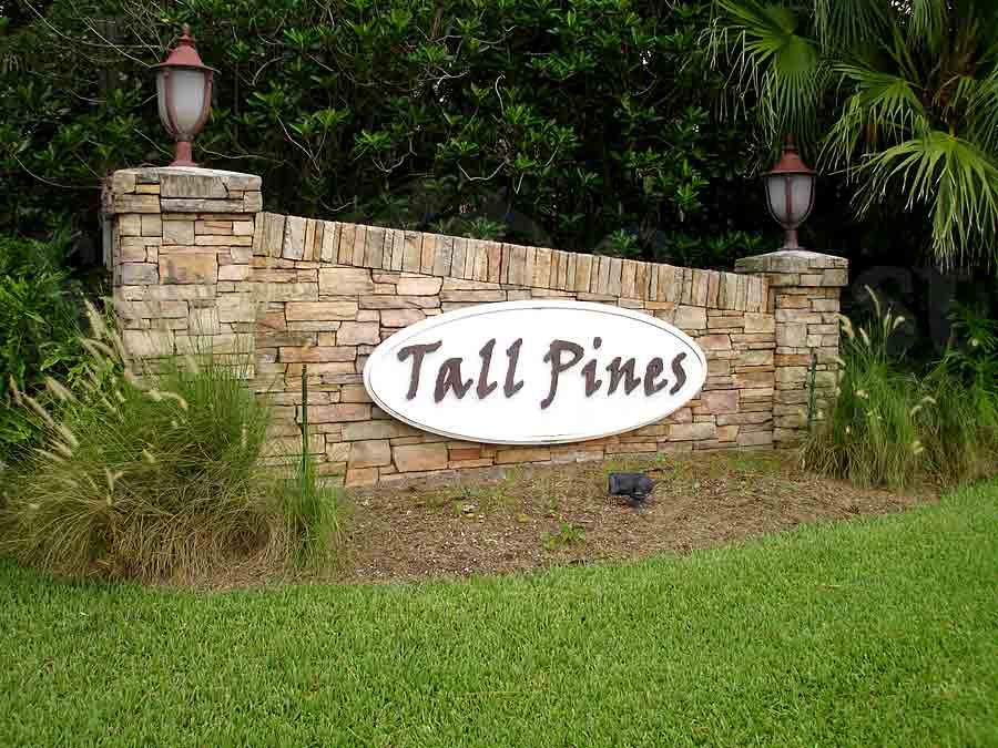 TALL PINES Signage